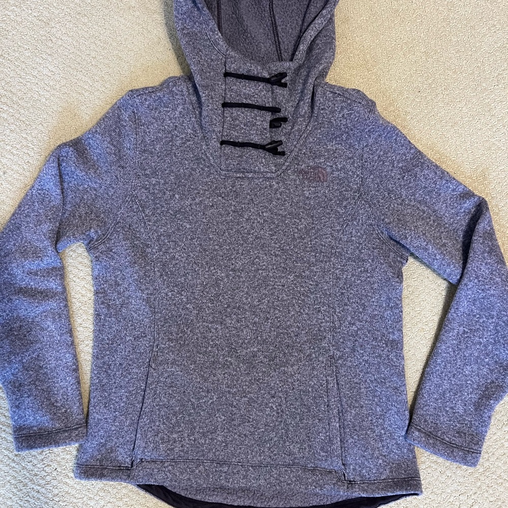 The North Face Heathered Gray Hoodie